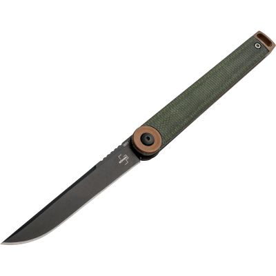 Kaizen Green Canvas Micarta