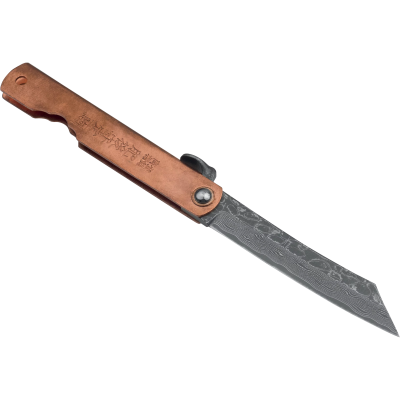 Higonokami Irogane Damascus