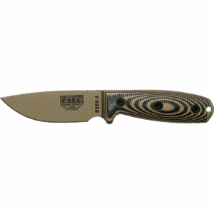 ESEE-3 - Lame Dark Earth - Coyote/noir