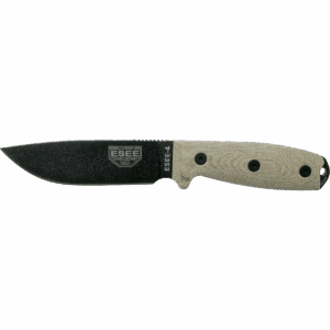 ESEE-4 - Lame Noire - Vert clair