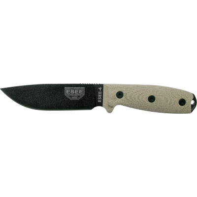 ESEE-4 - Lame Noire - Vert clair