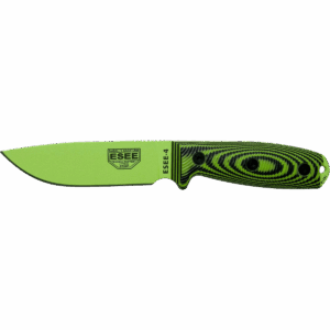 ESEE-4 - Lame Venom Green - Vert/Noir