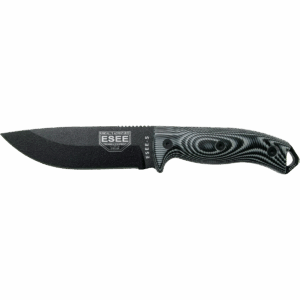 ESEE-5 - Lame Noire - Gris/Noir