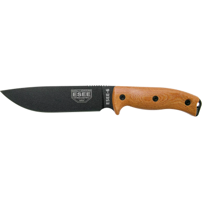 ESEE-6 - Lame Noire - Marron