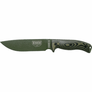 ESEE-6 -  Lame Verte - Vert/Noir