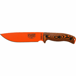 ESEE-6 -  Lame Orange - Orange/Noir