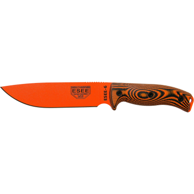 ESEE-6 -  Lame Orange - Orange/Noir