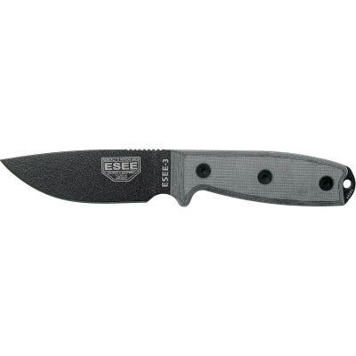 ESEE-3 - Noir - Pommeau modifié