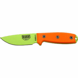 ESEE-3 - Lame Venom Green - Pommeau modifié