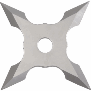 Throwing Star Hit X