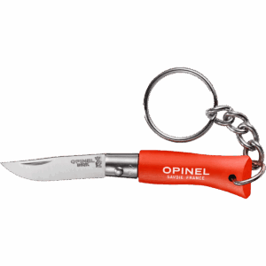 Porte-clés N°02 Inox - Orange