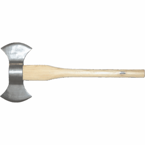 Hache de lancer - Double tranchant