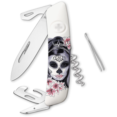 Couteau multifonction Swiza, référence ZD03SSKUL