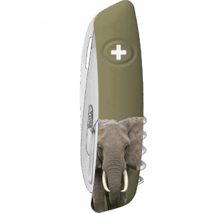 Couteau multifonction Swiza, référence ZTT03ELEPHANT