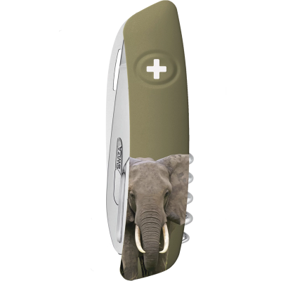 Couteau multifonction Swiza, référence ZTT03ELEPHANT